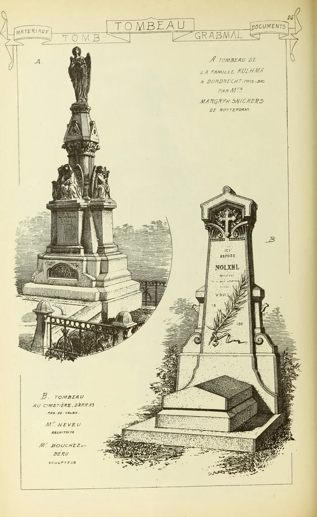 An illustration from Materials and documents of architecture and sculpture : classified alphabetically, 1915, leaf 169
