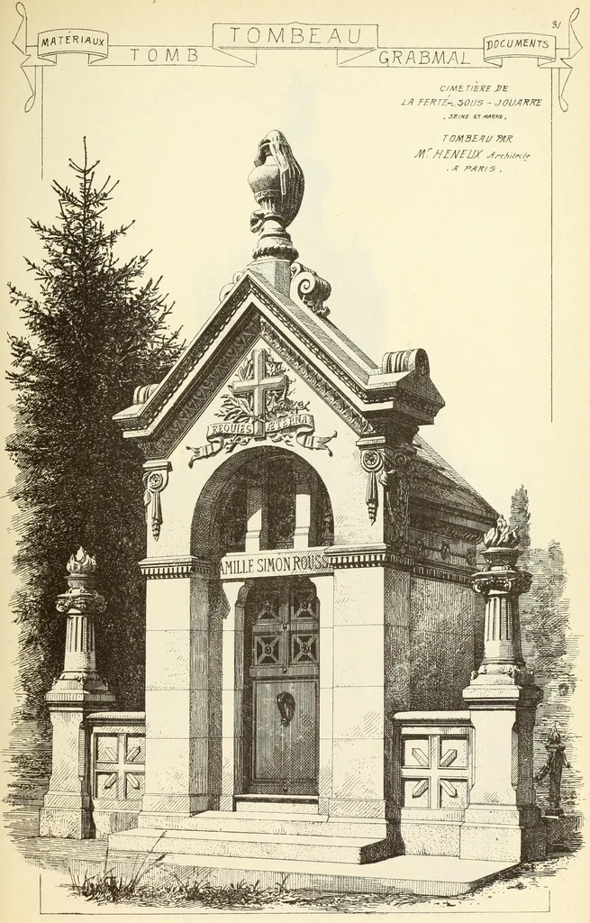 An illustration from Materials and documents of architecture and sculpture : classified alphabetically, 1915, leaf 174