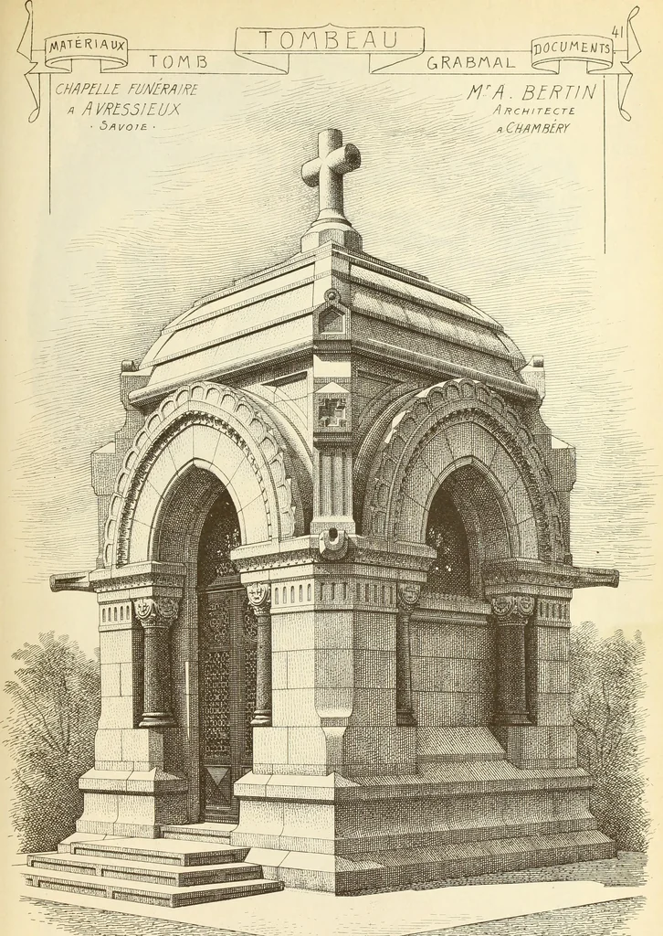 An illustration from Materials and documents of architecture and sculpture : classified alphabetically, 1915, leaf 184