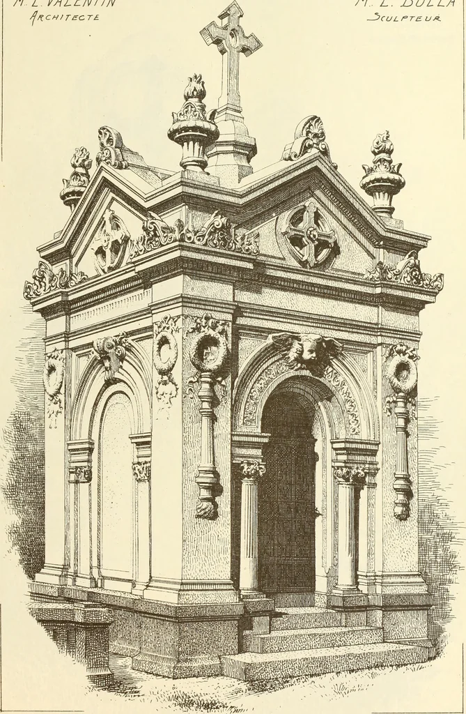 An illustration from Materials and documents of architecture and sculpture : classified alphabetically, 1915, leaf 186