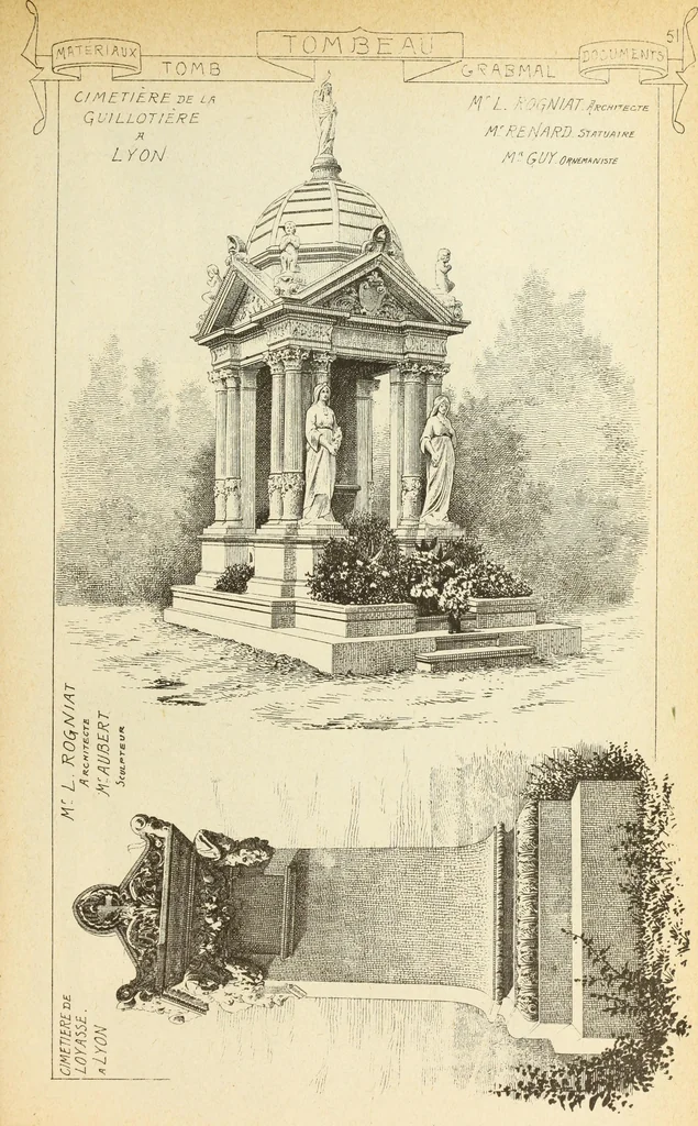 An illustration from Materials and documents of architecture and sculpture : classified alphabetically, 1915, leaf 194