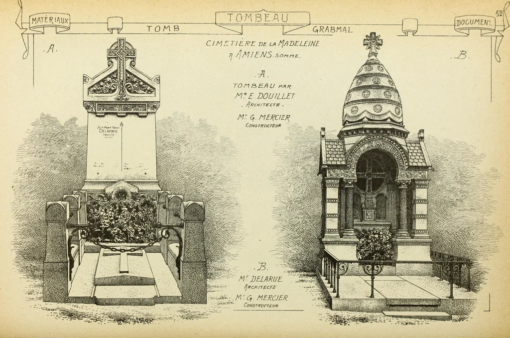 An illustration from Materials and documents of architecture and sculpture : classified alphabetically, 1915, leaf 195