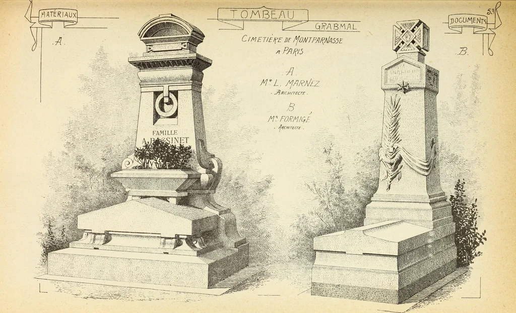 An illustration from Materials and documents of architecture and sculpture : classified alphabetically, 1915, leaf 196