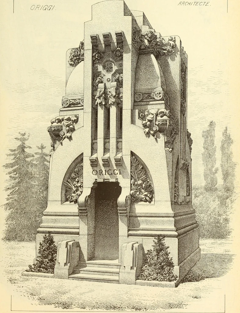 An illustration from Materials and documents of architecture and sculpture : classified alphabetically, 1915, leaf 204