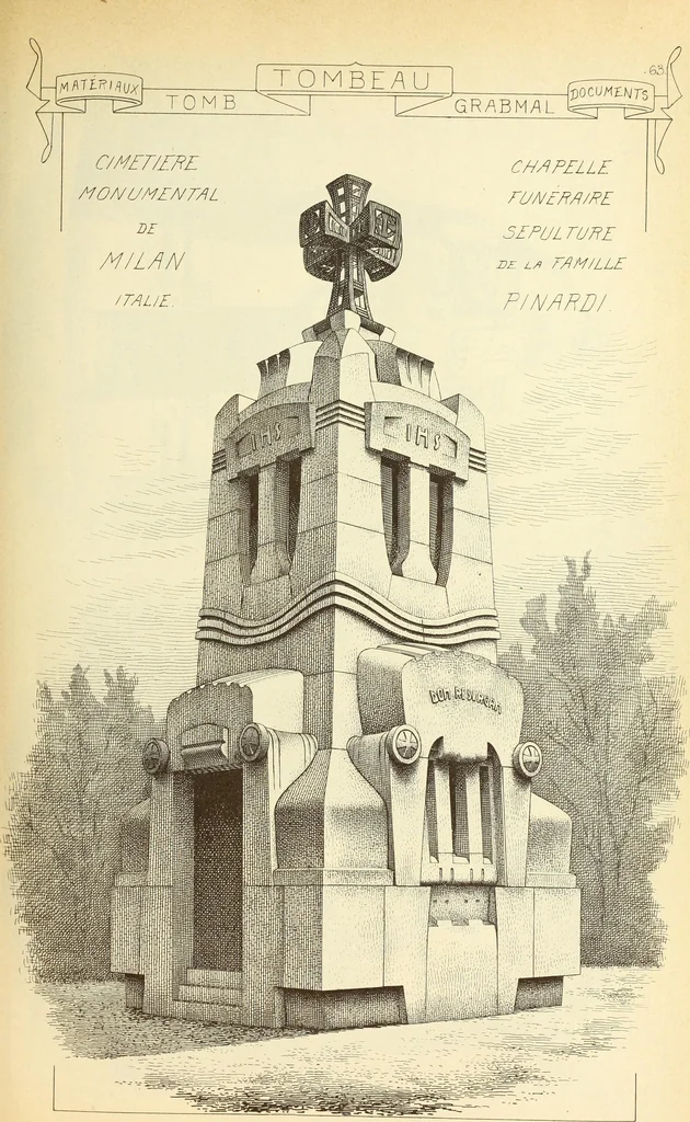 An illustration from Materials and documents of architecture and sculpture : classified alphabetically, 1915, leaf 206
