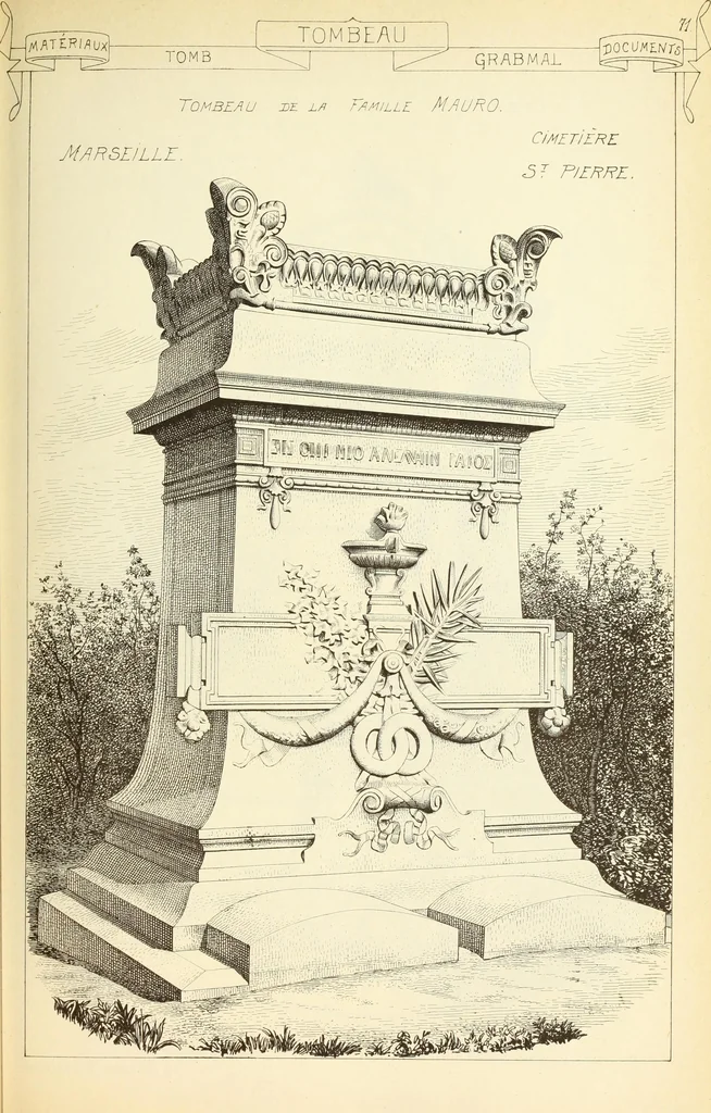 An illustration from Materials and documents of architecture and sculpture : classified alphabetically, 1915, leaf 214