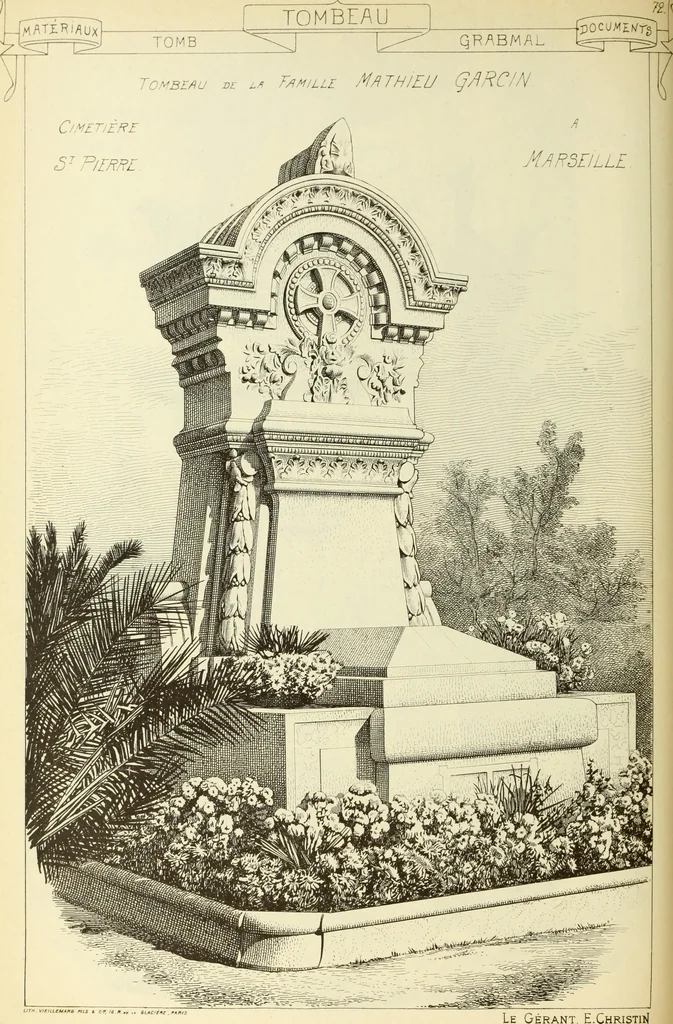 An illustration from Materials and documents of architecture and sculpture : classified alphabetically, 1915, leaf 215