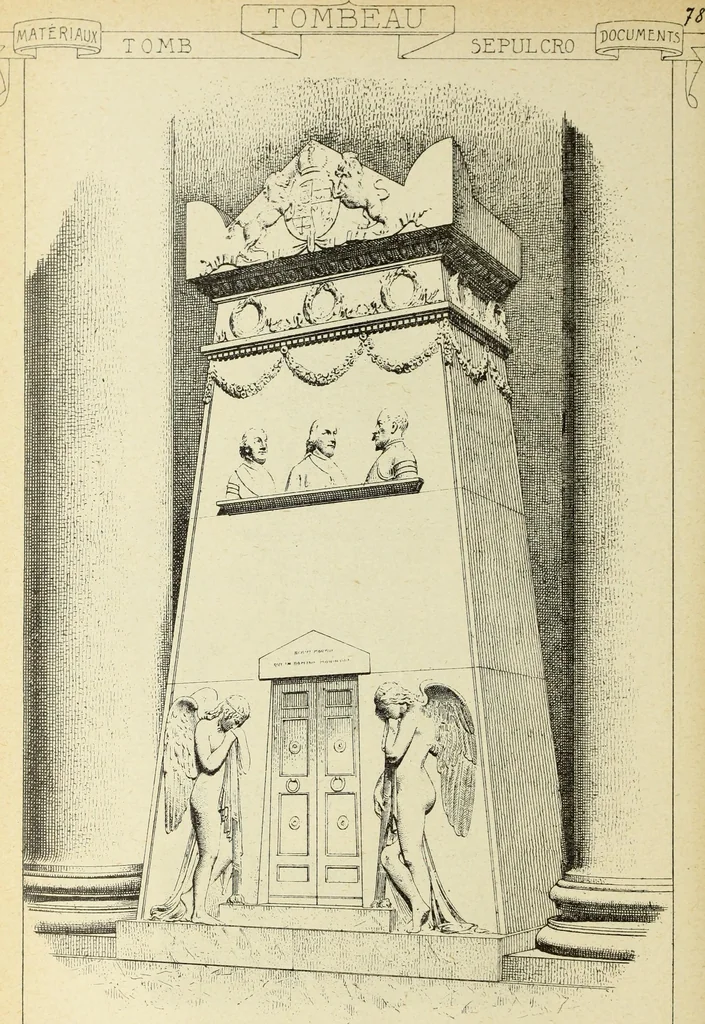 An illustration from Materials and documents of architecture and sculpture : classified alphabetically, 1915, leaf 221