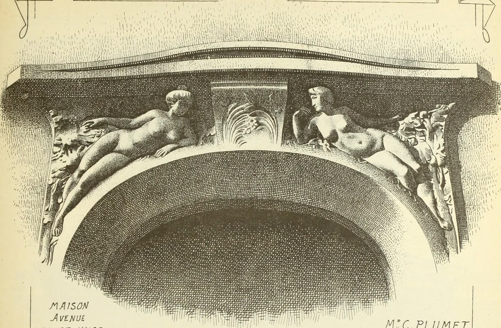 An illustration from Materials and documents of architecture and sculpture : classified alphabetically, 1915, leaf 224