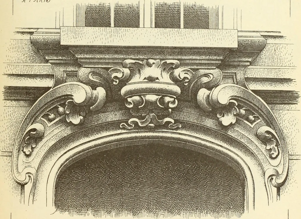 An illustration from Materials and documents of architecture and sculpture : classified alphabetically, 1915, leaf 224