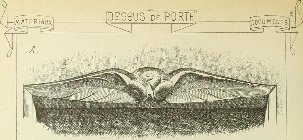 An illustration from Materials and documents of architecture and sculpture : classified alphabetically, 1915, leaf 225