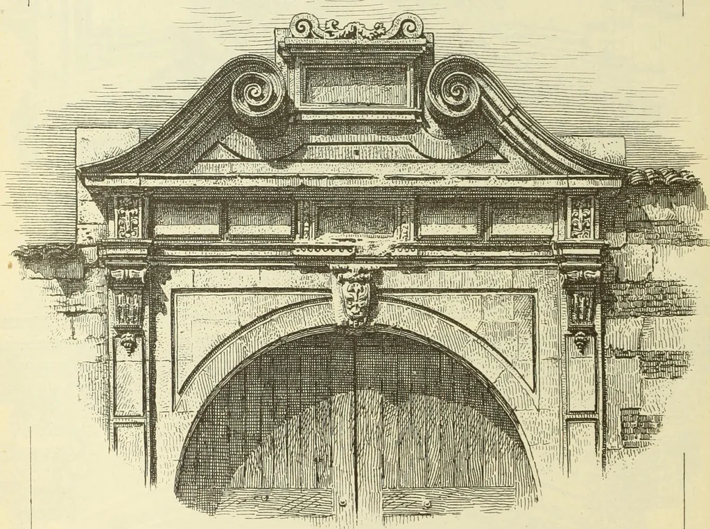 An illustration from Materials and documents of architecture and sculpture : classified alphabetically, 1915, leaf 227