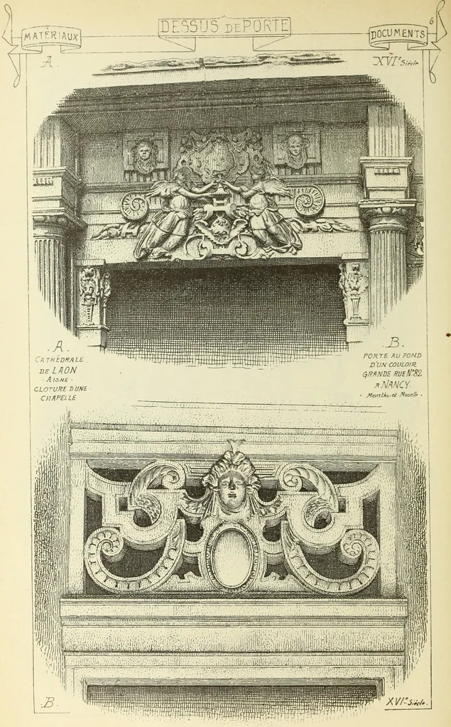 An illustration from Materials and documents of architecture and sculpture : classified alphabetically, 1915, leaf 229