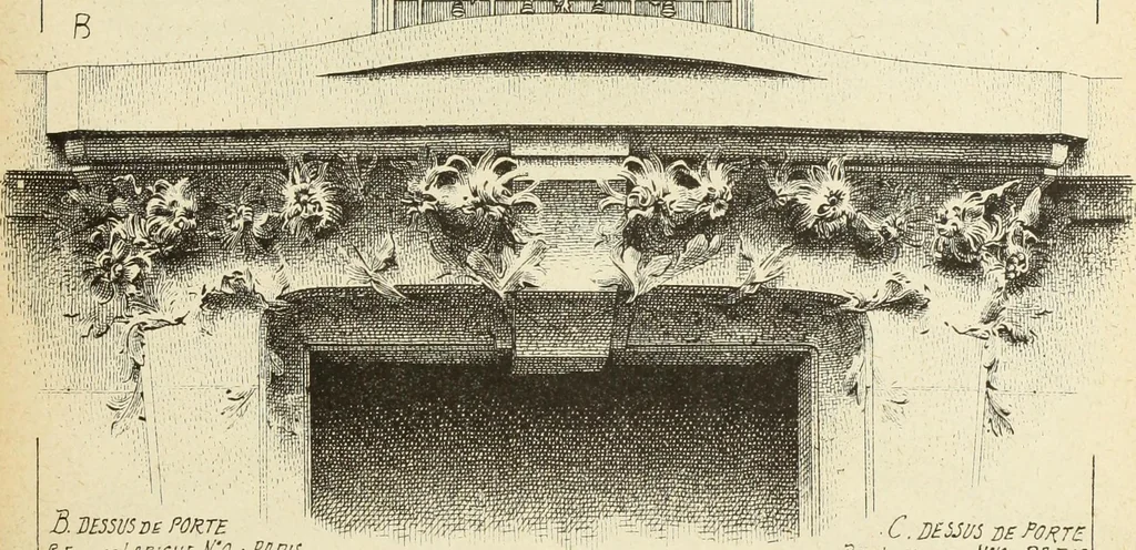 An illustration from Materials and documents of architecture and sculpture : classified alphabetically, 1915, leaf 232