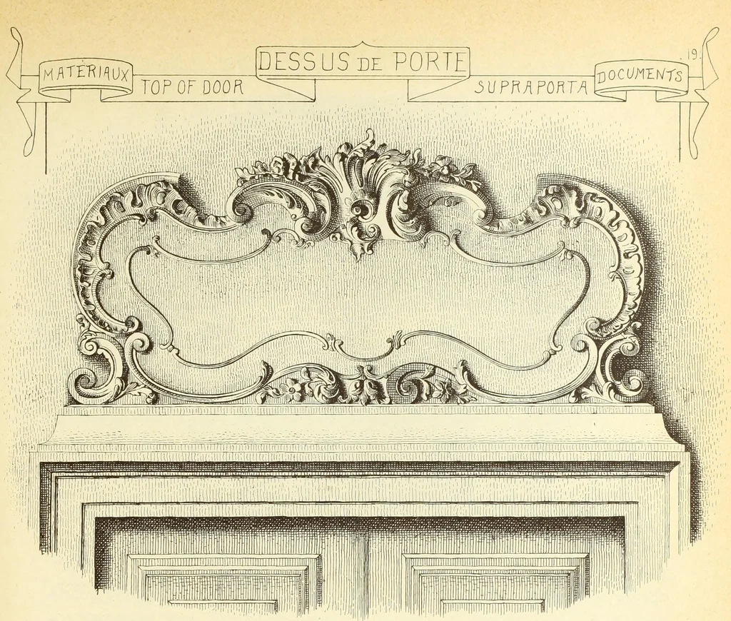 An illustration from Materials and documents of architecture and sculpture : classified alphabetically, 1915, leaf 242