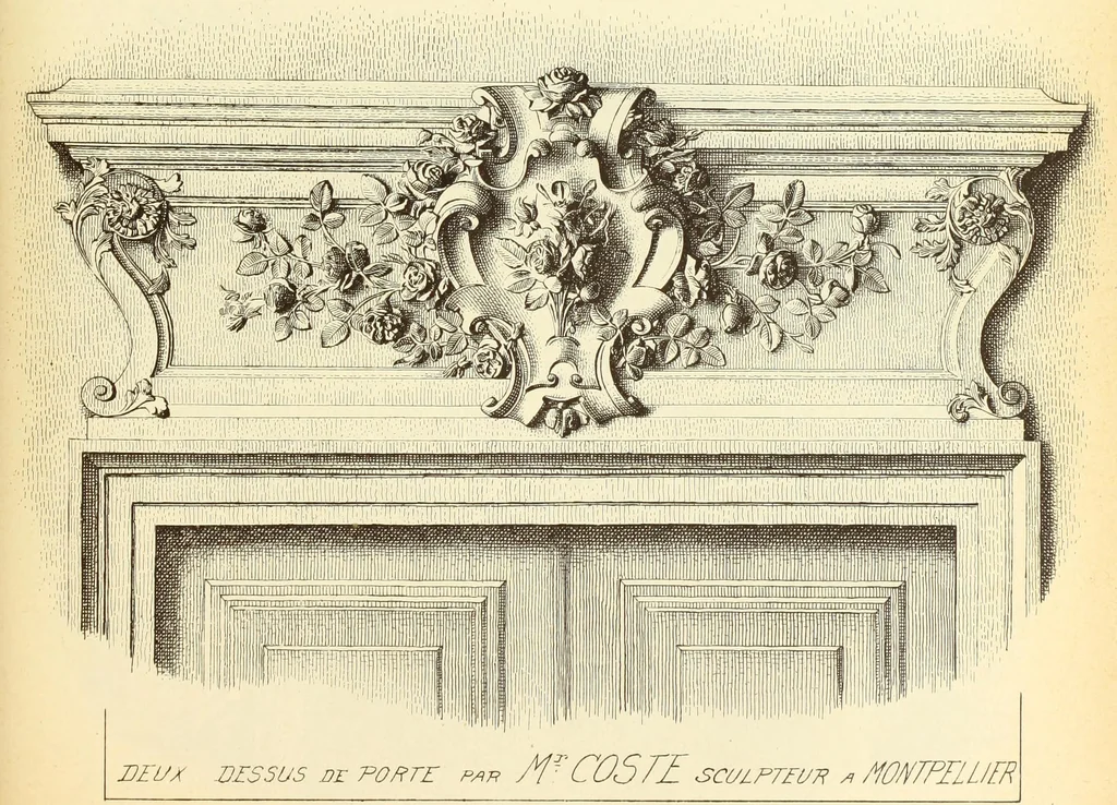 An illustration from Materials and documents of architecture and sculpture : classified alphabetically, 1915, leaf 242