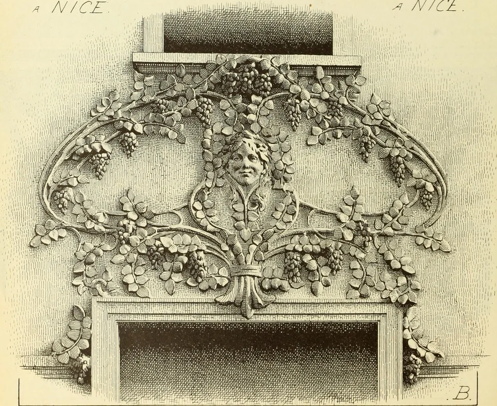 An illustration from Materials and documents of architecture and sculpture : classified alphabetically, 1915, leaf 243