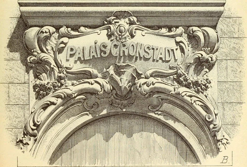An illustration from Materials and documents of architecture and sculpture : classified alphabetically, 1915, leaf 244