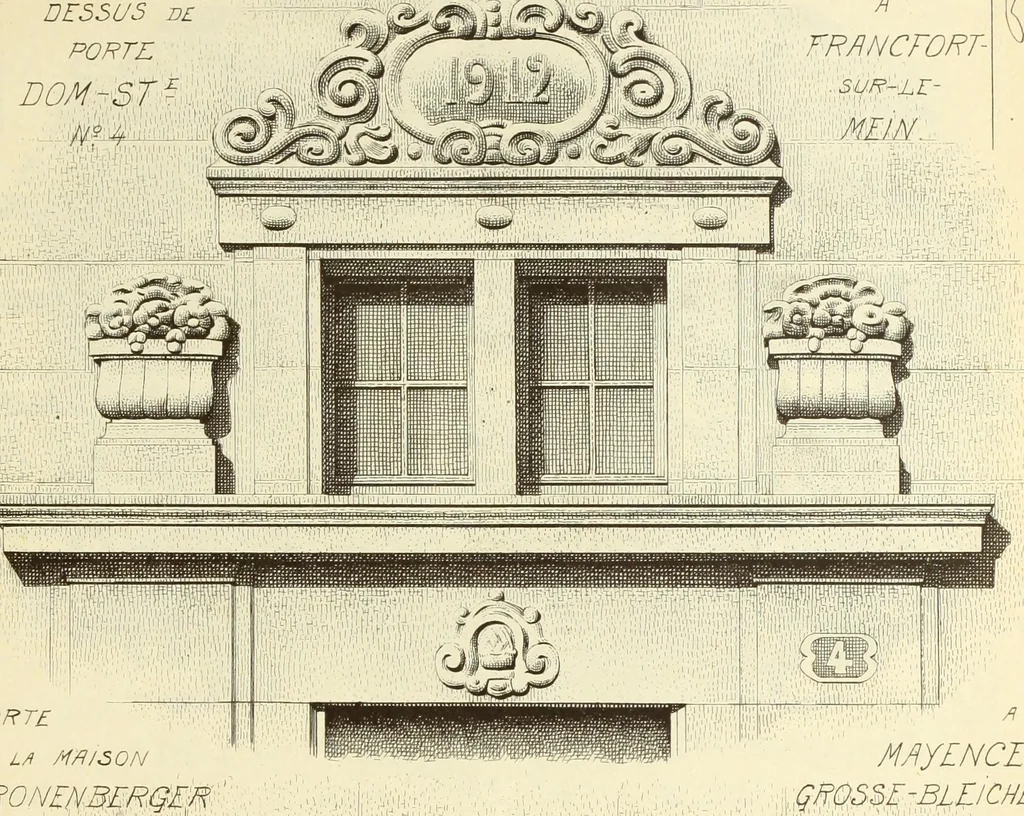An illustration from Materials and documents of architecture and sculpture : classified alphabetically, 1915, leaf 248