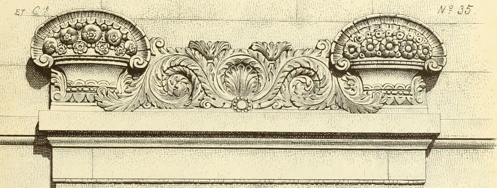 An illustration from Materials and documents of architecture and sculpture : classified alphabetically, 1915, leaf 248