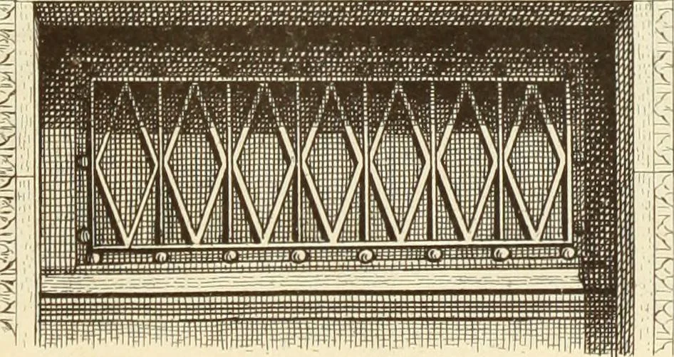 An illustration from Materials and documents of architecture and sculpture : classified alphabetically, 1915, leaf 248