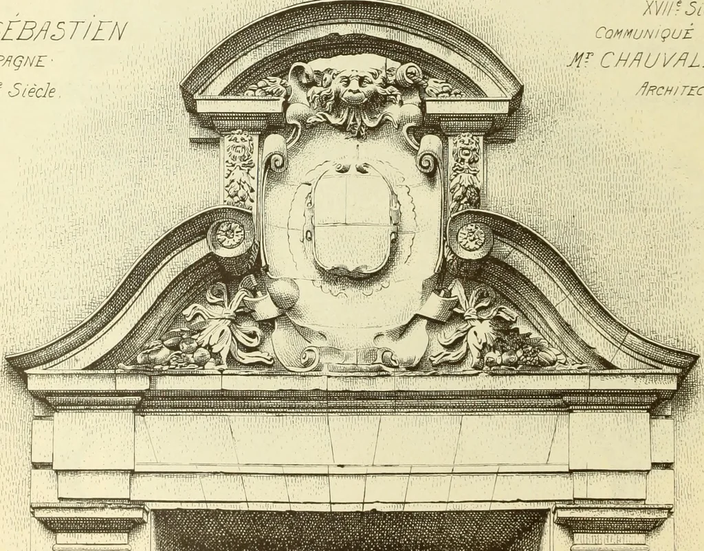 An illustration from Materials and documents of architecture and sculpture : classified alphabetically, 1915, leaf 251