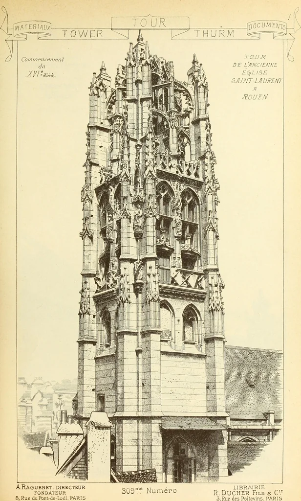 An illustration from Materials and documents of architecture and sculpture : classified alphabetically, 1915, leaf 256