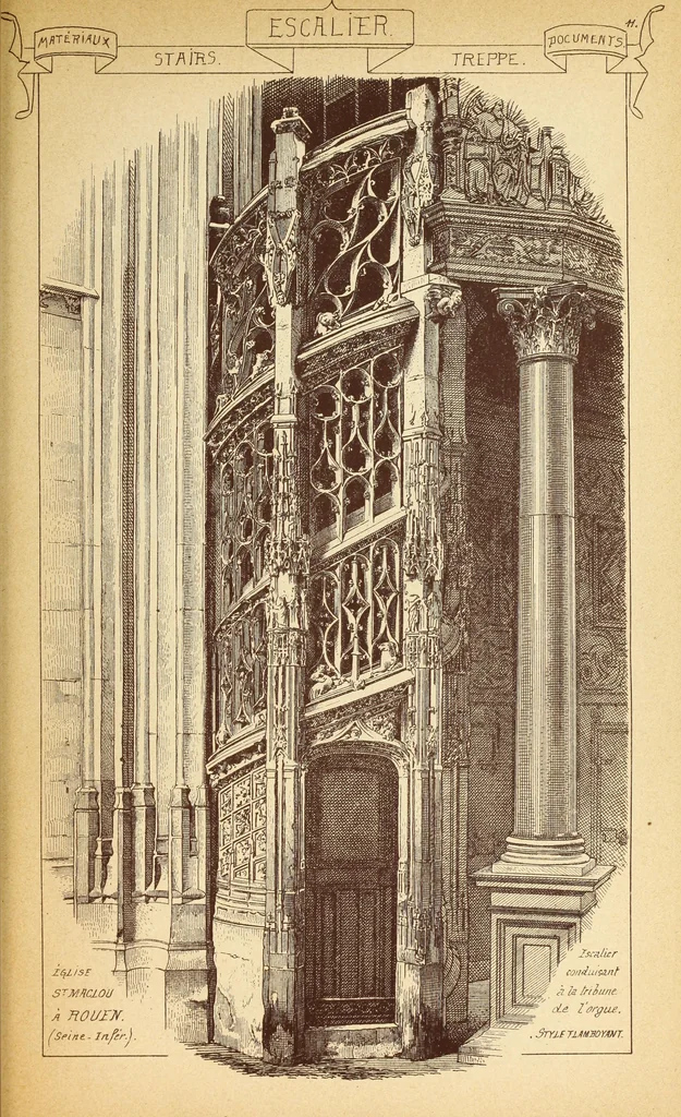 An illustration from Materials and documents of architecture and sculpture : classified alphabetically, 1915, leaf 26