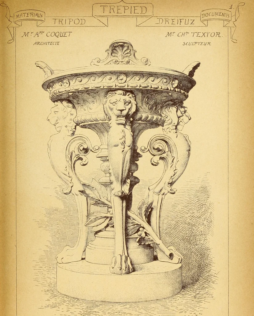An illustration from Materials and documents of architecture and sculpture : classified alphabetically, 1915, leaf 264