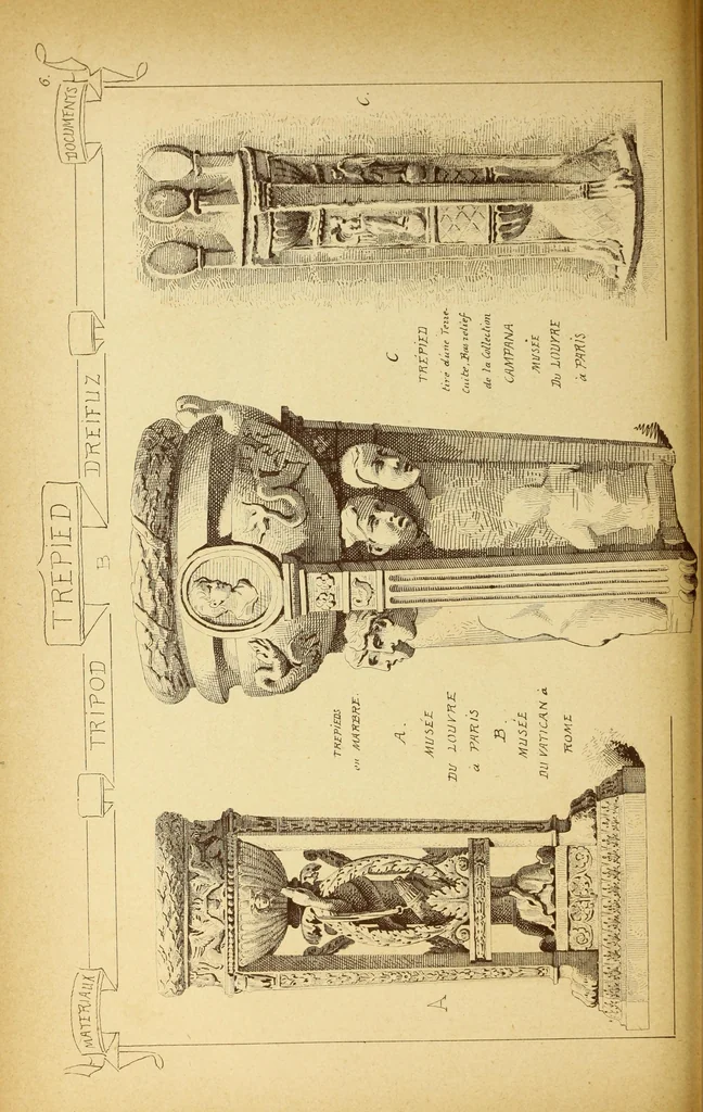An illustration from Materials and documents of architecture and sculpture : classified alphabetically, 1915, leaf 269