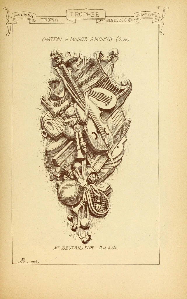An illustration from Materials and documents of architecture and sculpture : classified alphabetically, 1915, leaf 276