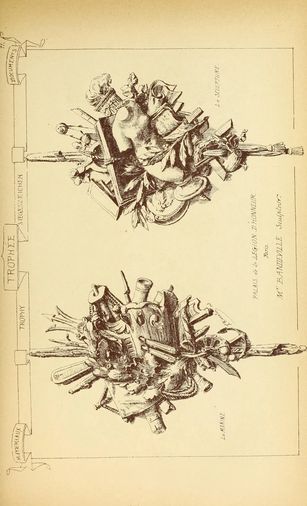An illustration from Materials and documents of architecture and sculpture : classified alphabetically, 1915, leaf 282