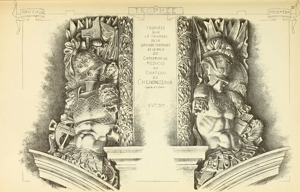 An illustration from Materials and documents of architecture and sculpture : classified alphabetically, 1915, leaf 292