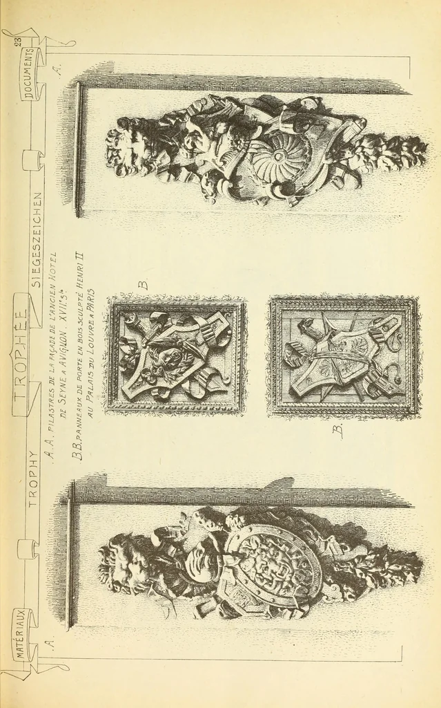 An illustration from Materials and documents of architecture and sculpture : classified alphabetically, 1915, leaf 294