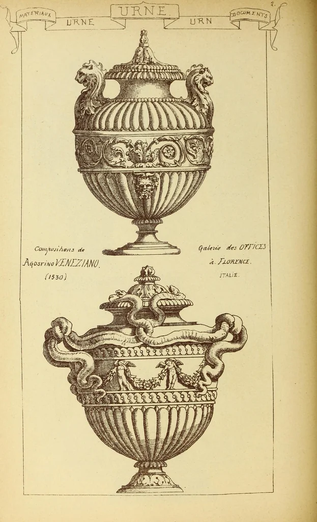 An illustration from Materials and documents of architecture and sculpture : classified alphabetically, 1915, leaf 297