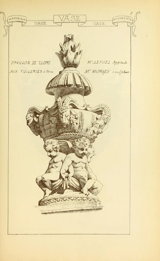 An illustration from Materials and documents of architecture and sculpture : classified alphabetically, 1915, leaf 308