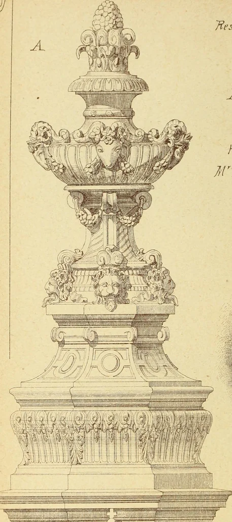 An illustration from Materials and documents of architecture and sculpture : classified alphabetically, 1915, leaf 325