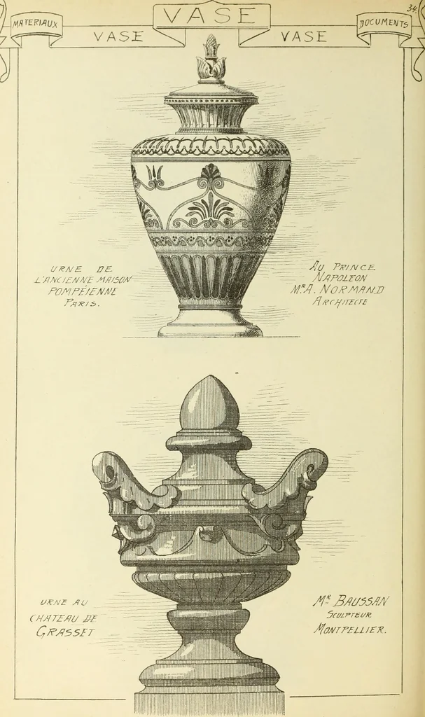 An illustration from Materials and documents of architecture and sculpture : classified alphabetically, 1915, leaf 337