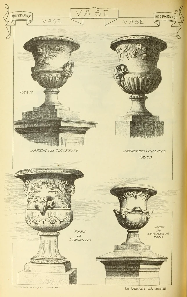 An illustration from Materials and documents of architecture and sculpture : classified alphabetically, 1915, leaf 343