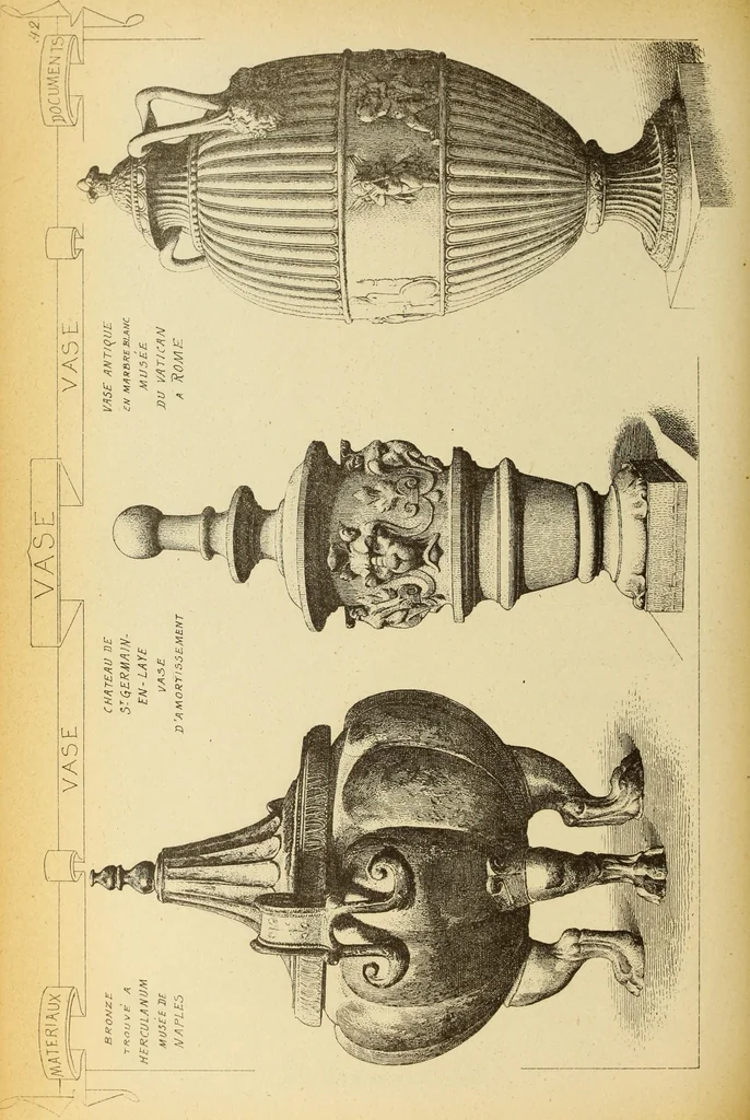 An illustration from Materials and documents of architecture and sculpture : classified alphabetically, 1915, leaf 345