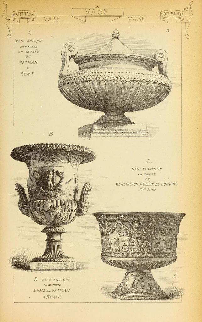 An illustration from Materials and documents of architecture and sculpture : classified alphabetically, 1915, leaf 346