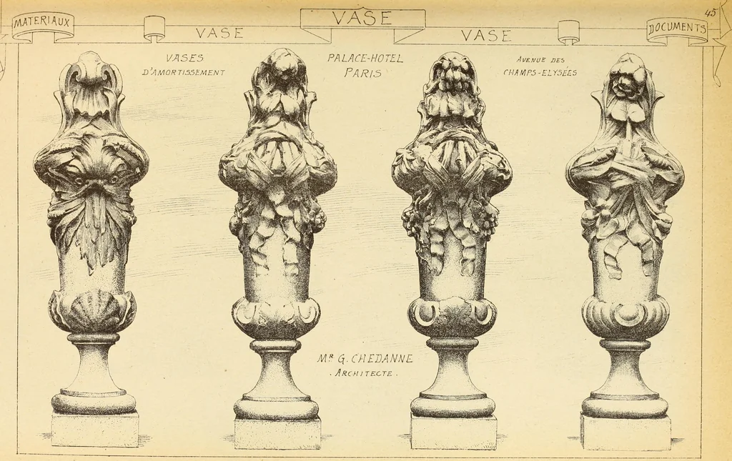 An illustration from Materials and documents of architecture and sculpture : classified alphabetically, 1915, leaf 348