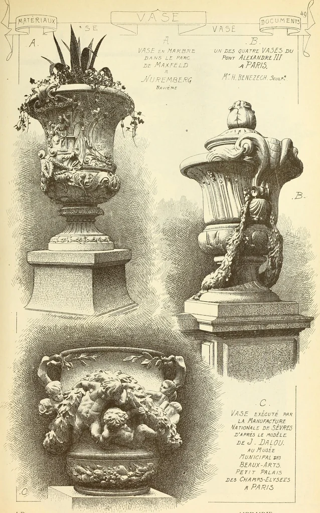 An illustration from Materials and documents of architecture and sculpture : classified alphabetically, 1915, leaf 352