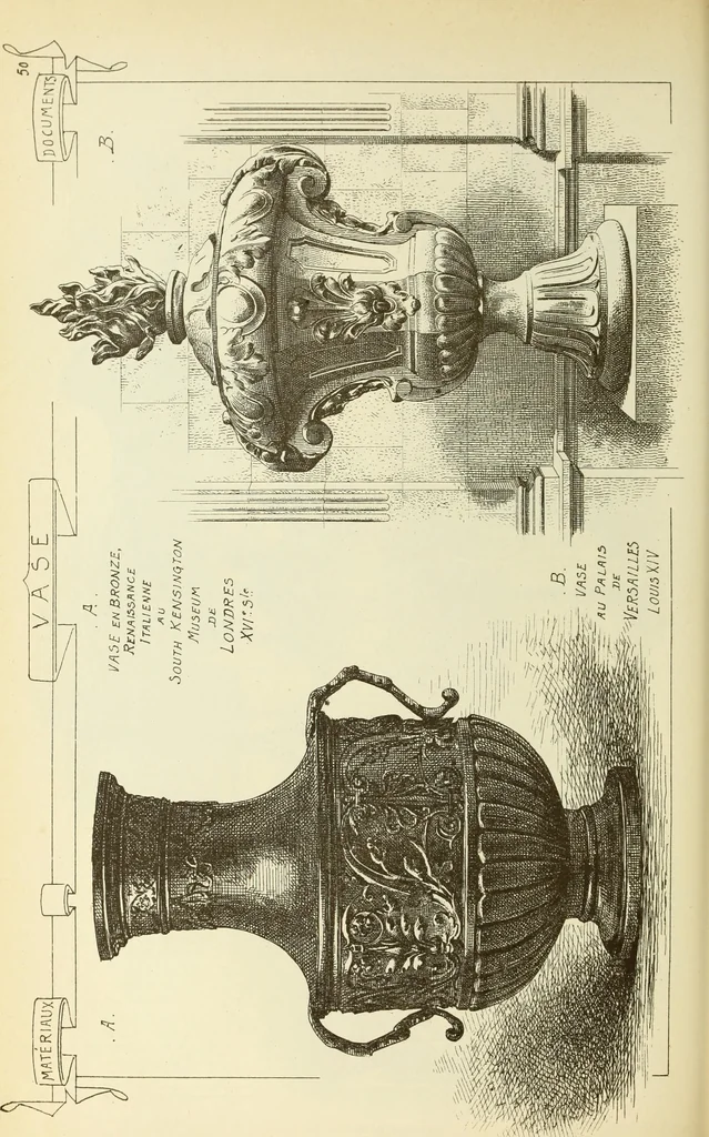 An illustration from Materials and documents of architecture and sculpture : classified alphabetically, 1915, leaf 353