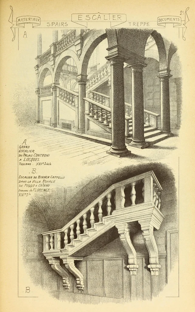 An illustration from Materials and documents of architecture and sculpture : classified alphabetically, 1915, leaf 36