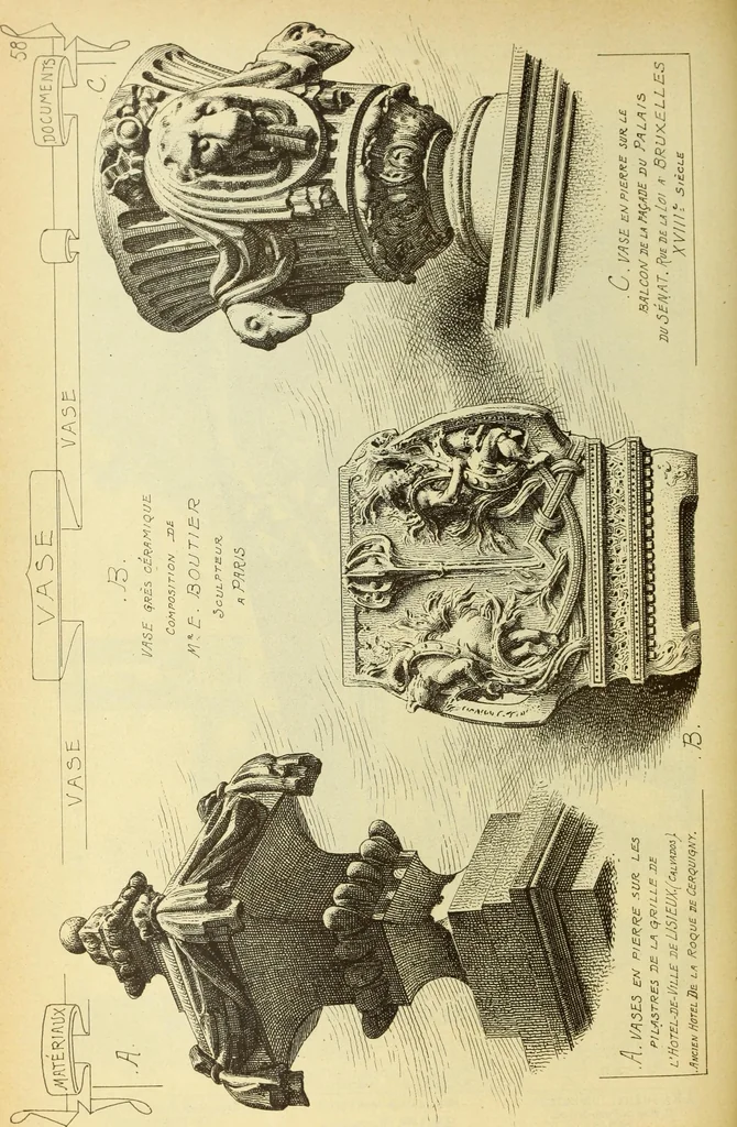 An illustration from Materials and documents of architecture and sculpture : classified alphabetically, 1915, leaf 361