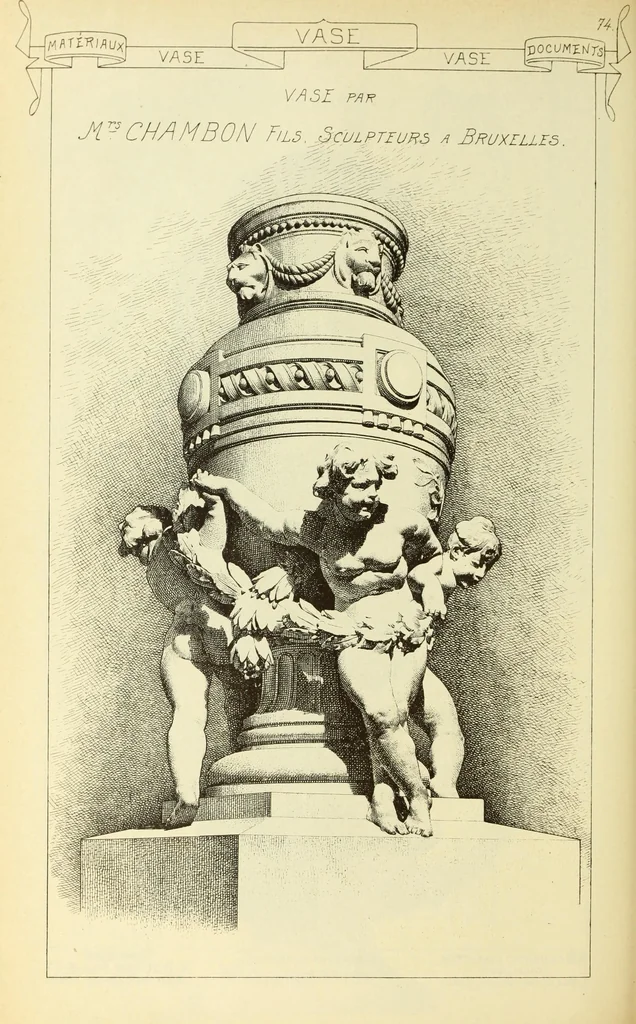An illustration from Materials and documents of architecture and sculpture : classified alphabetically, 1915, leaf 377