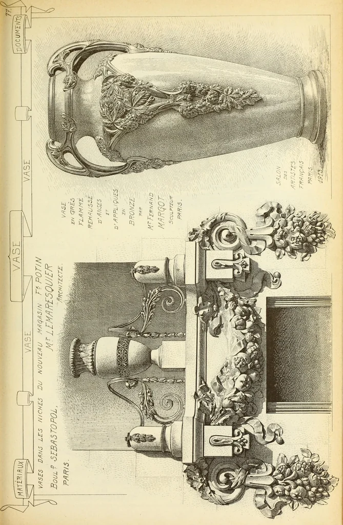 An illustration from Materials and documents of architecture and sculpture : classified alphabetically, 1915, leaf 380