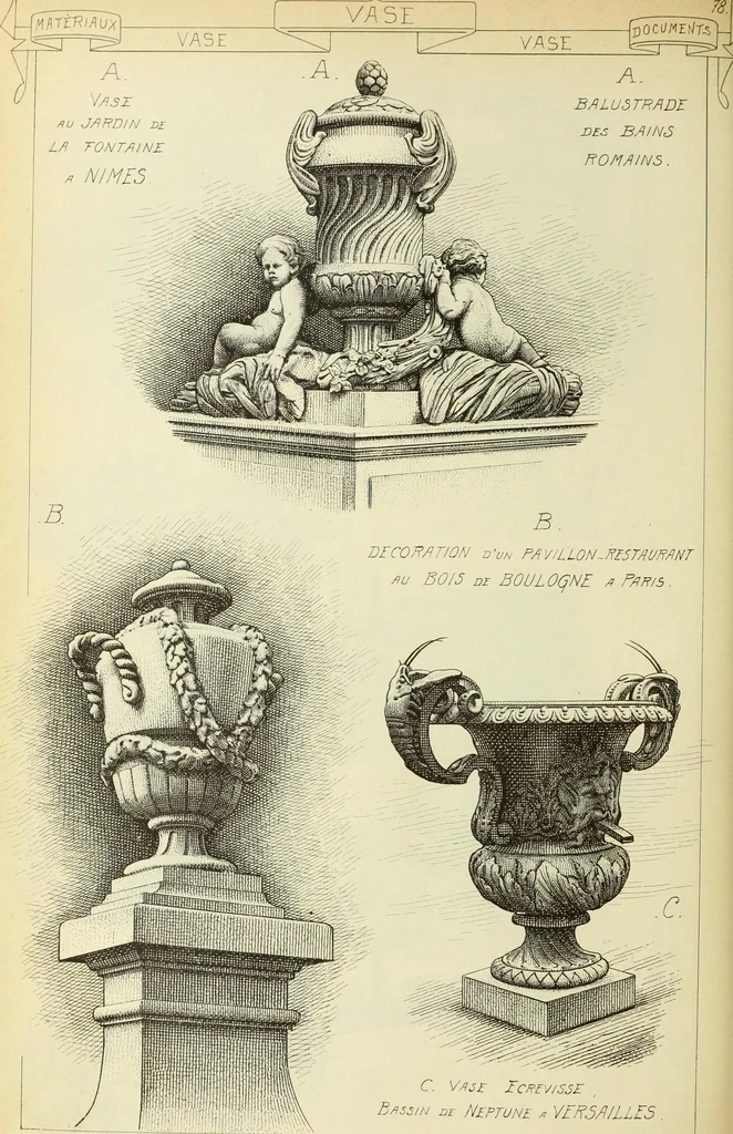 An illustration from Materials and documents of architecture and sculpture : classified alphabetically, 1915, leaf 381