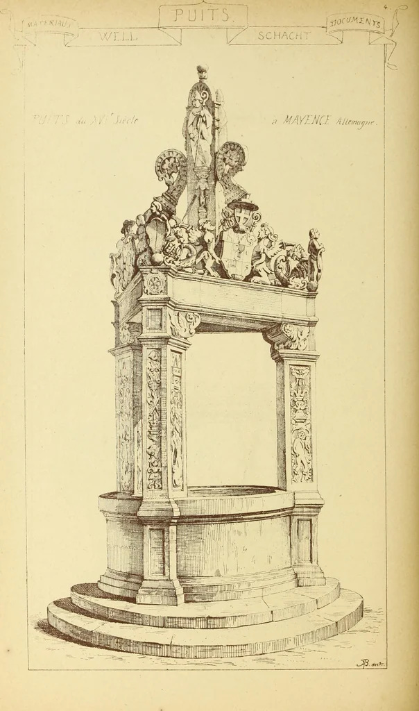 An illustration from Materials and documents of architecture and sculpture : classified alphabetically, 1915, leaf 395